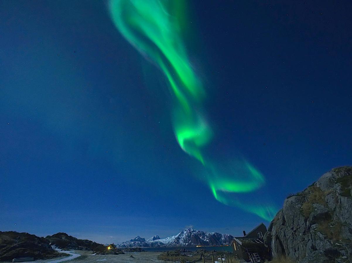 Lofoten Troll Point Bostad Esterno foto