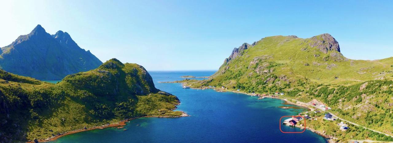 Lofoten Troll Point Bostad Esterno foto