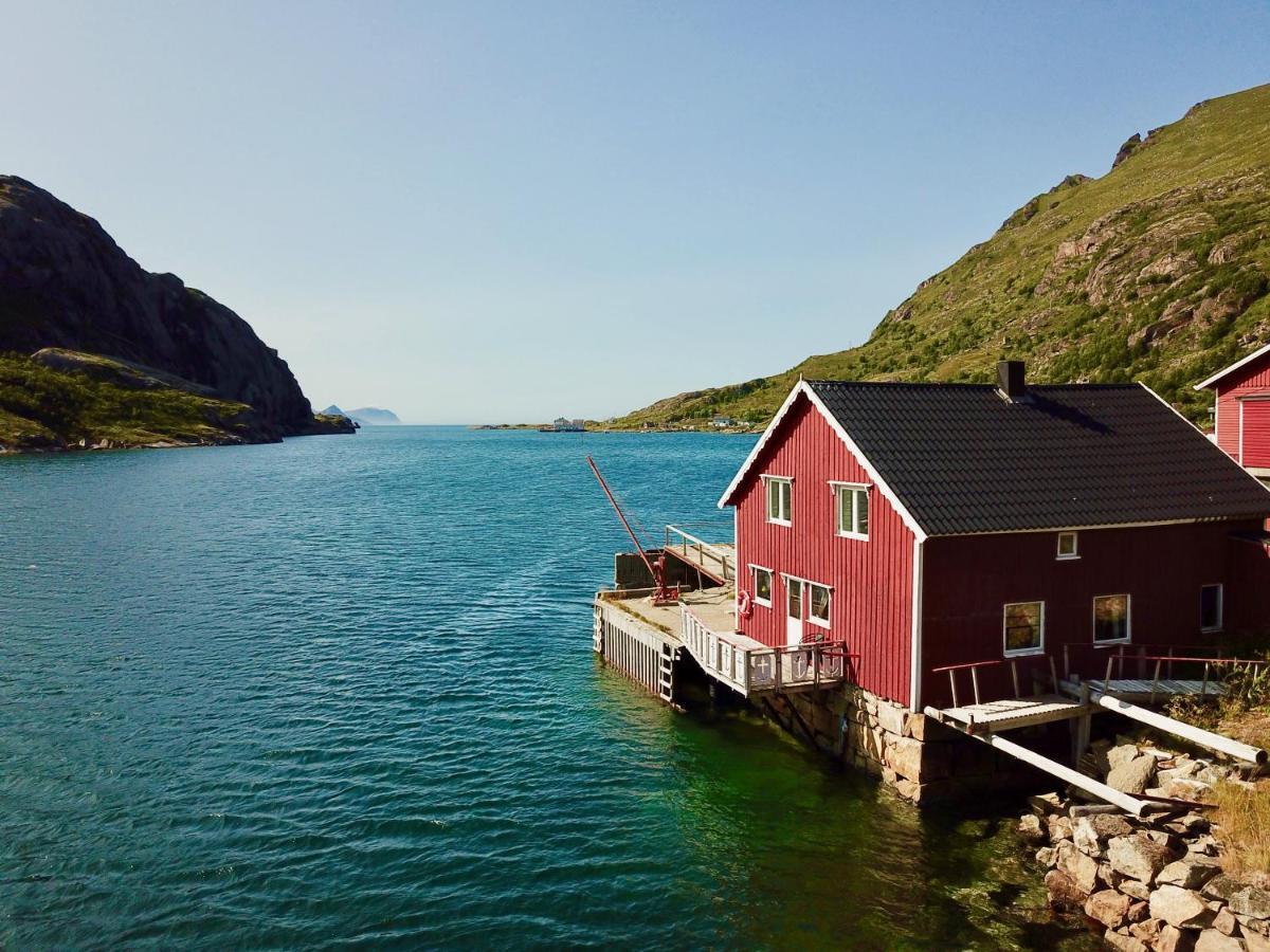 Lofoten Troll Point Bostad Esterno foto